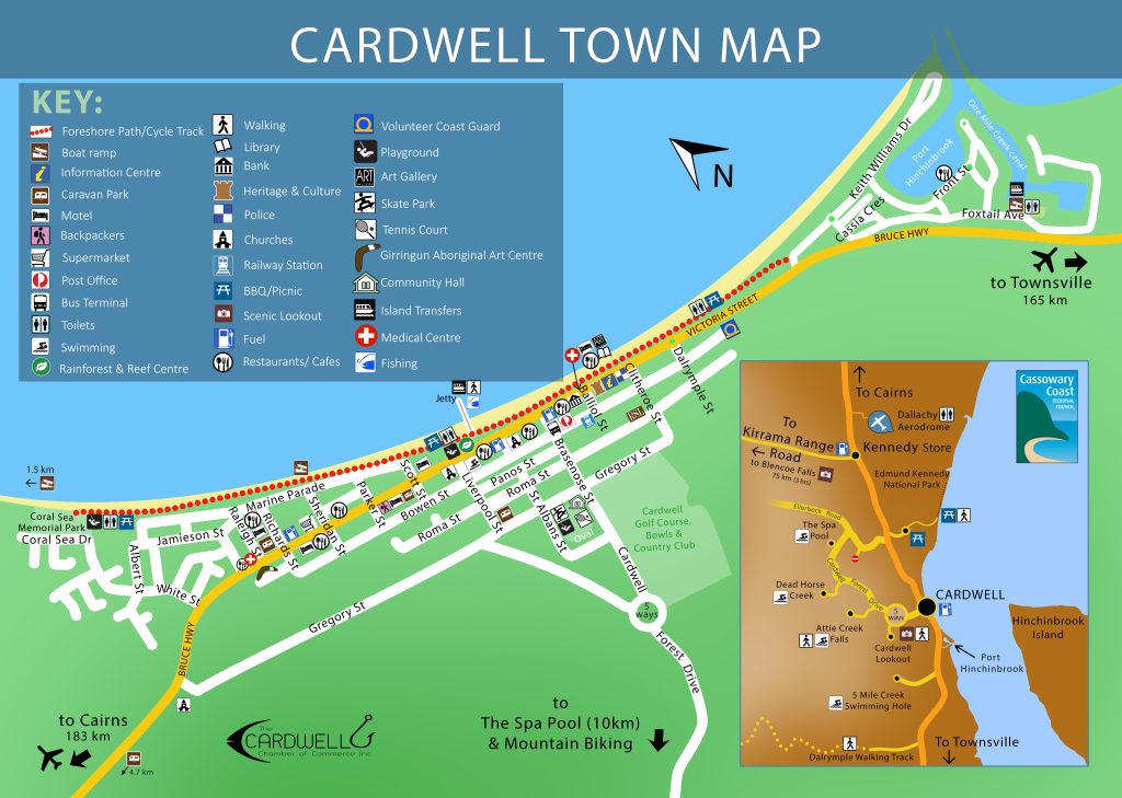 Town Map of Cardwell
